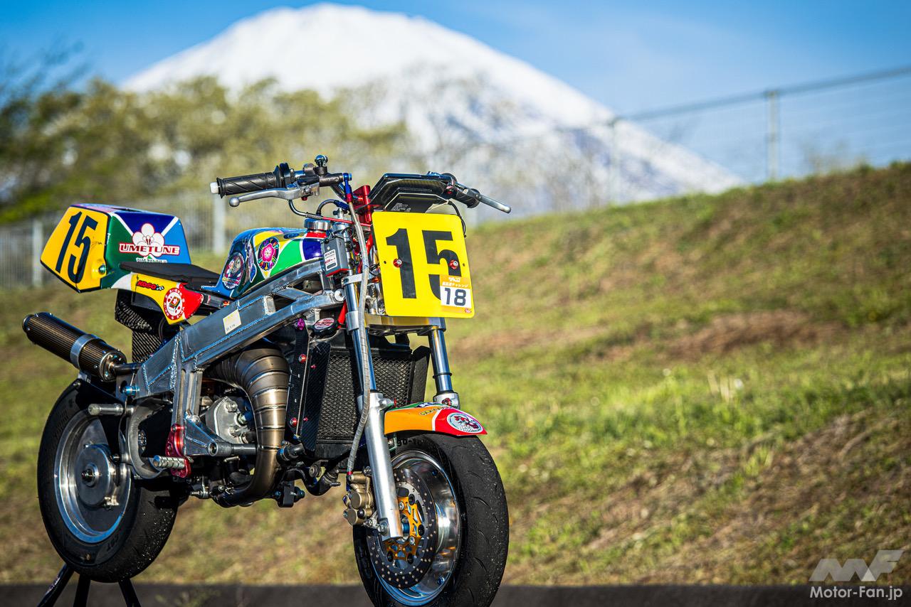 カウル無し! 往年のスーパースクーターで好記録を狙うも、エンジン カウル無し! 往年のスーパースクーターで好記録を狙うも、エンジン