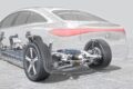 「メルセデス・ベンツ EQS」改良新型のフル電動パワートレイン。