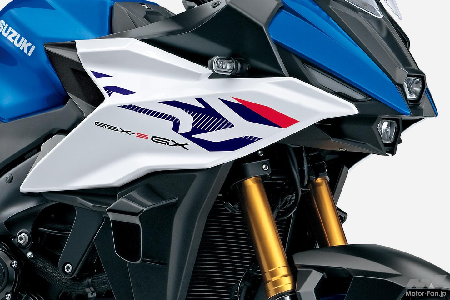 スズキの新型クロスオーバーバイク「GSX-S1000GX」の仕様変更と今後の