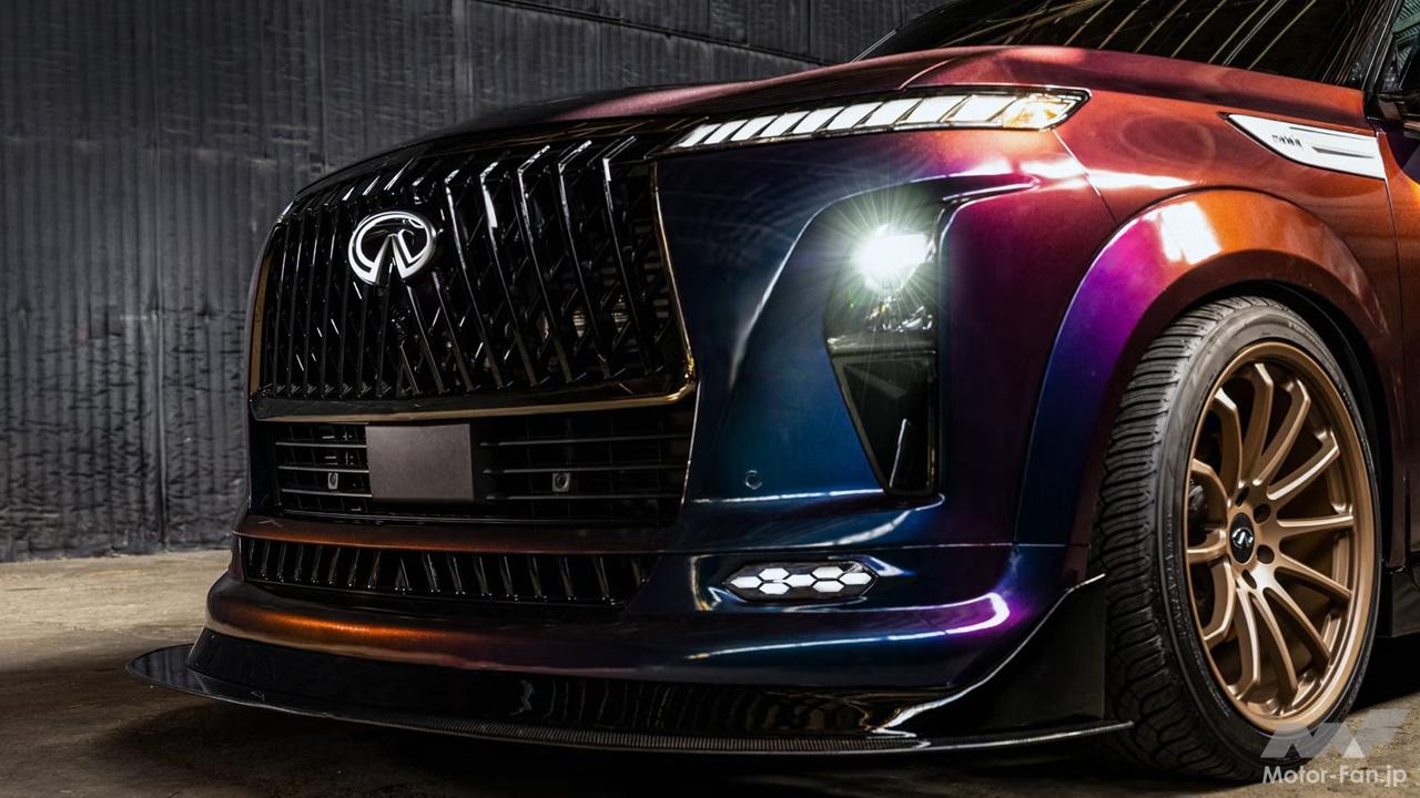 赤い「S」バッジの復活！インフィニティ「QX80」ハイパフォーマンス