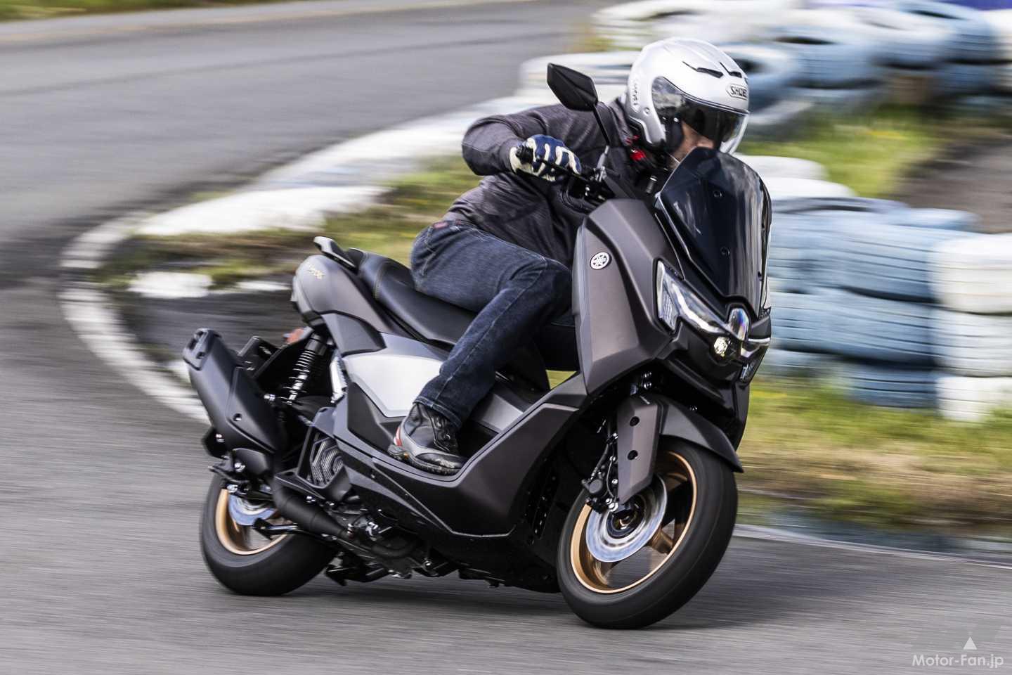 プロが語る“原付”徹底検証】NMAX125／155試乗！ 三代目が誇るYECVTの