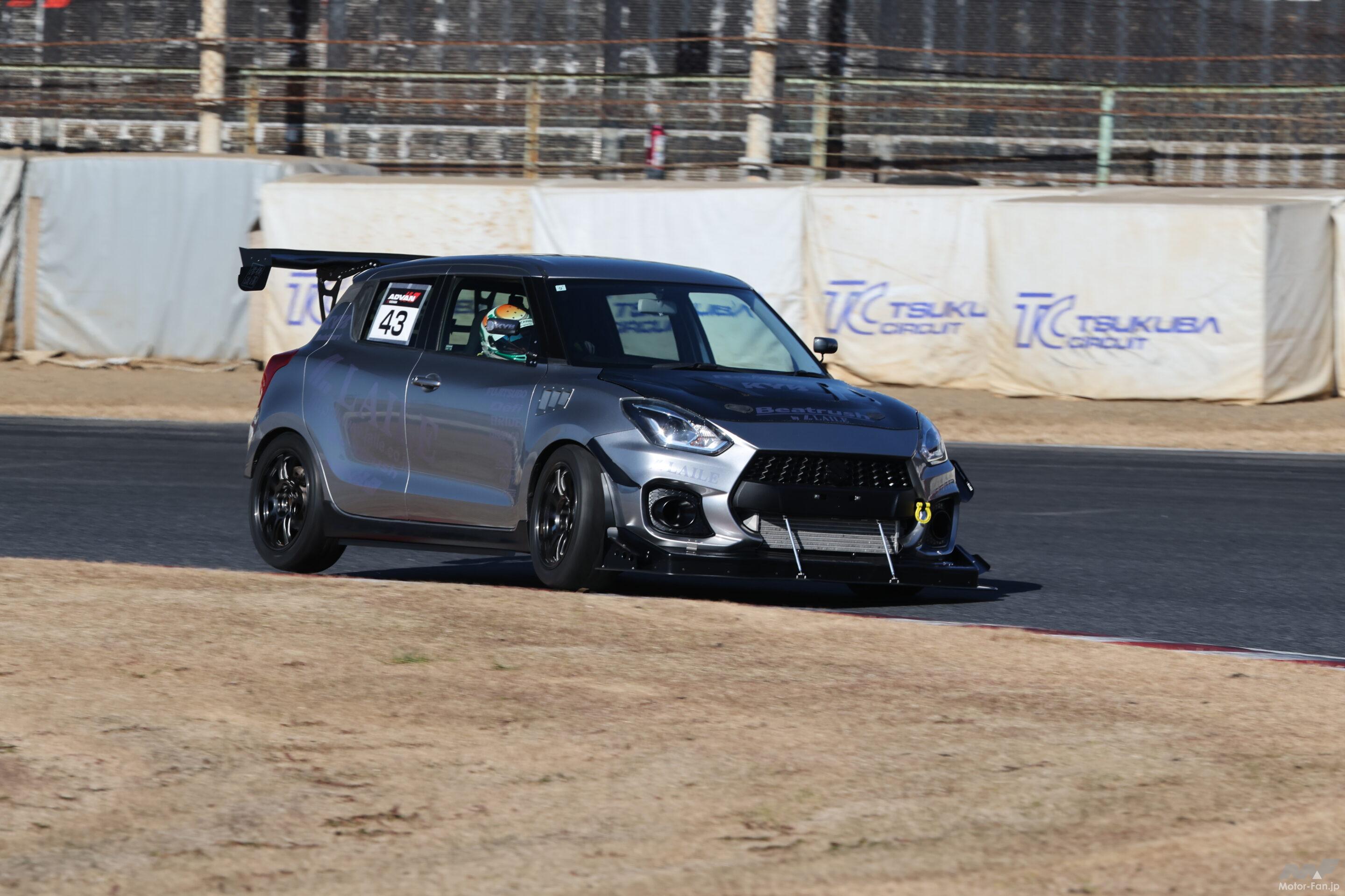 Attack Tsukuba2025 ZC33Sで58.941をマーク! スイフトスポーツ最前線