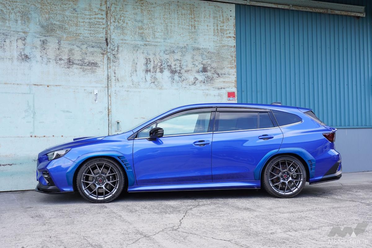 現行レヴォーグを「WRXルックにチェンジ!!」片側＋8mmの車検対応
