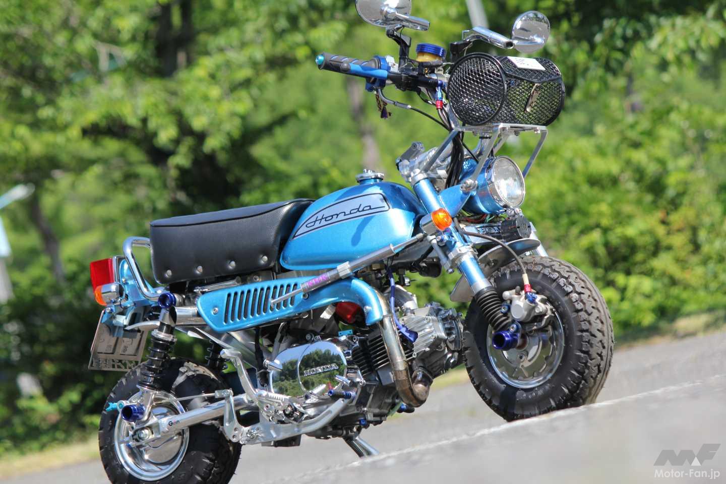 6インチでディスク化!?」小さくて可愛い4Lモンキー、でも中身は111ccの