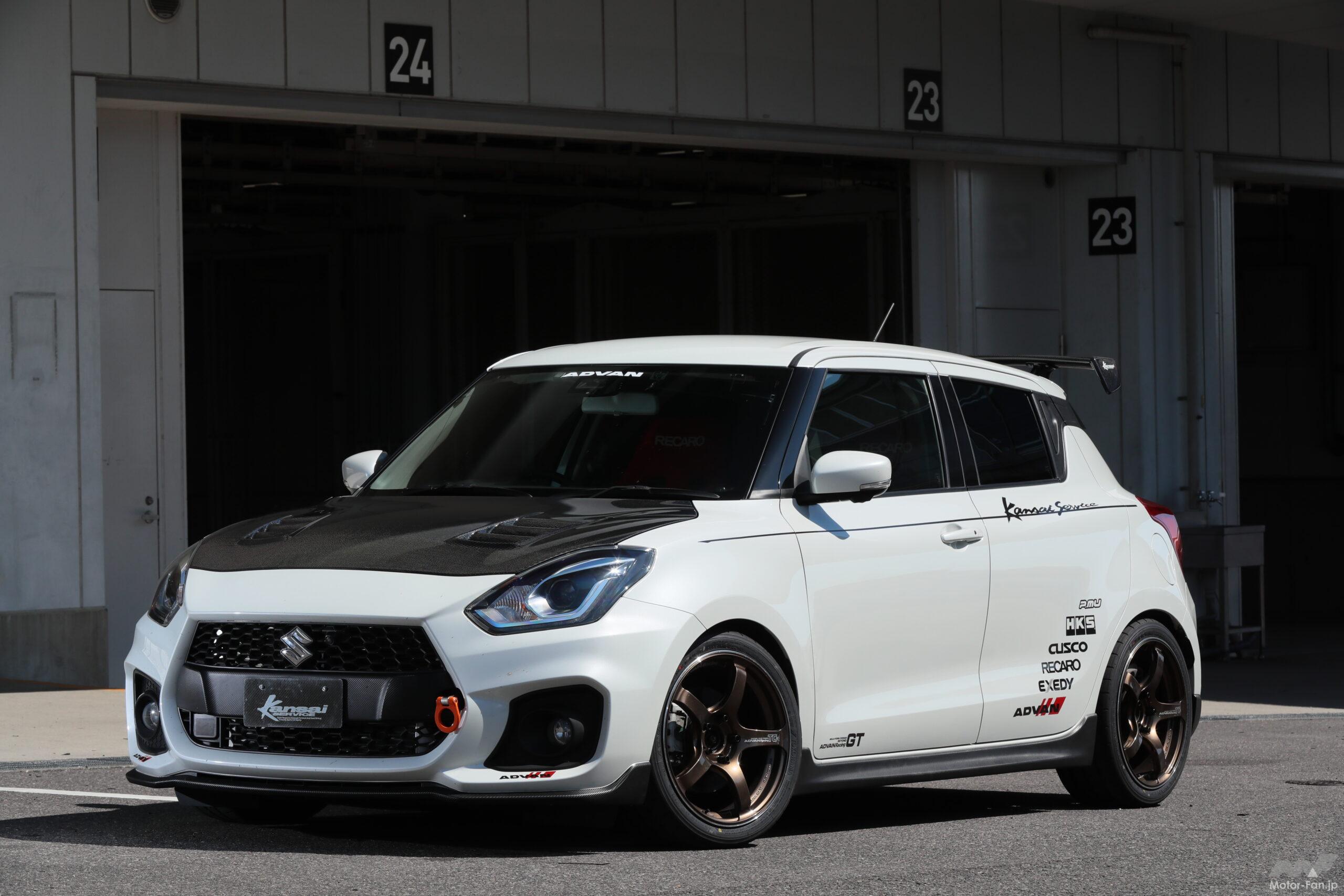 Kansai SERVICE ZC33Sスイフトスポーツ「HKSの試作タービン