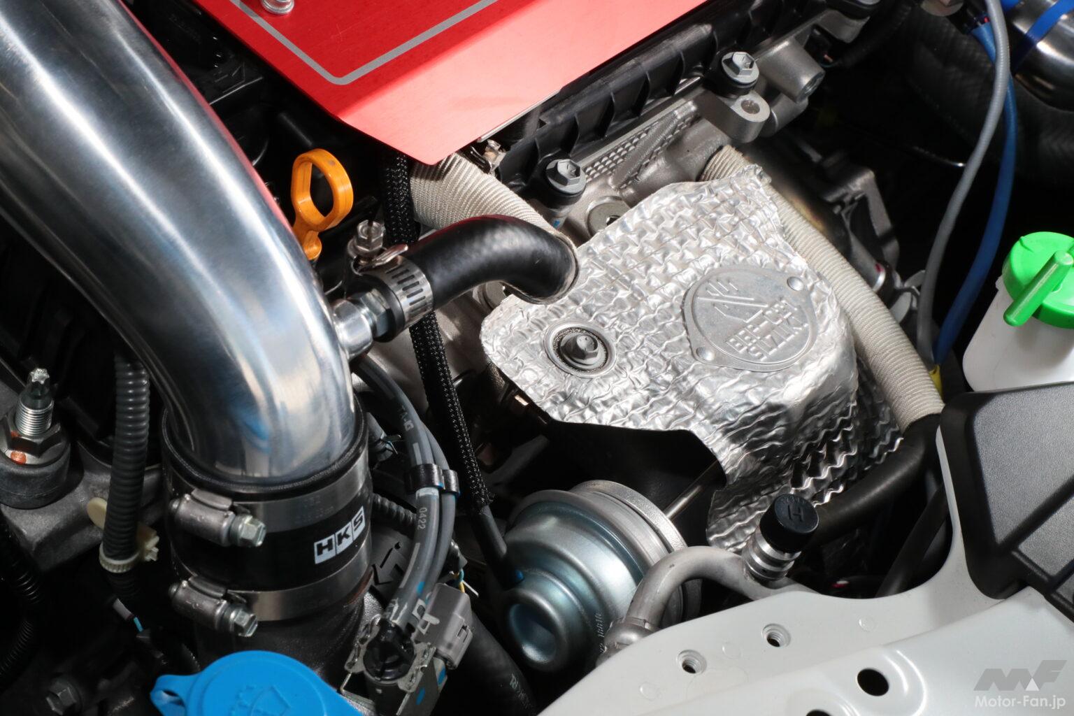 Kansai SERVICE ZC33Sスイフトスポーツ「HKSの試作タービン