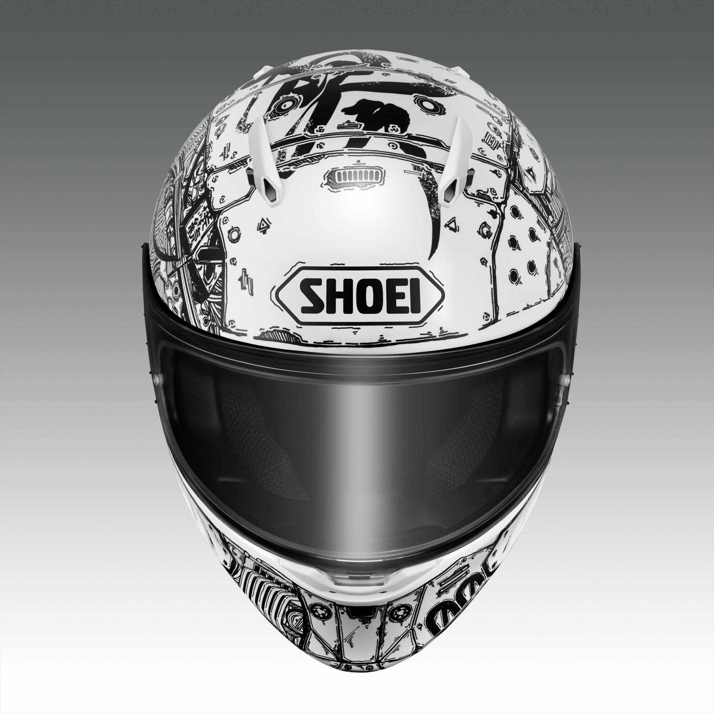 The・レトロパンクデザイン｜SHOEI 「WYVERN Ø 」にアーティストコラボ