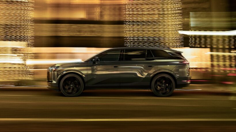 フル電動SUV「レクサス TZ 450e」のエクステリア。