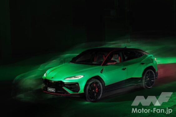 ランボルギーニは、ミラノ・デザインウィークにおいて、630台限定の特別仕様車「ウルス SE テットネロ カプセル」を公開した。