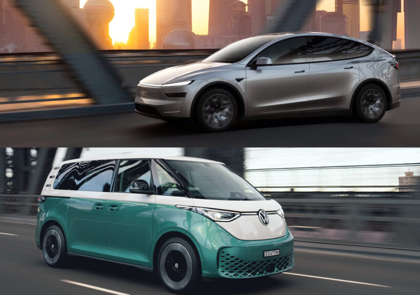 TESLA Model Y L × Volkswagen ID. Buzz Pro NWB