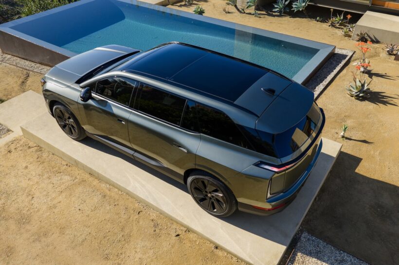 フル電動SUV「レクサス TZ 450e」のエクステリア。