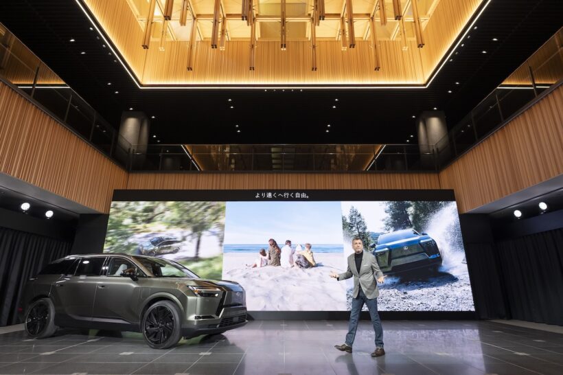 Toyota Technical Center Shimoyamaで開催された、レクサス TZのワールドプレミアイベント。