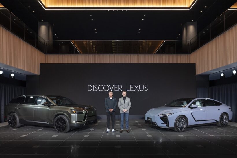 Toyota Technical Center Shimoyamaで開催された、レクサス TZのワールドプレミアイベント。