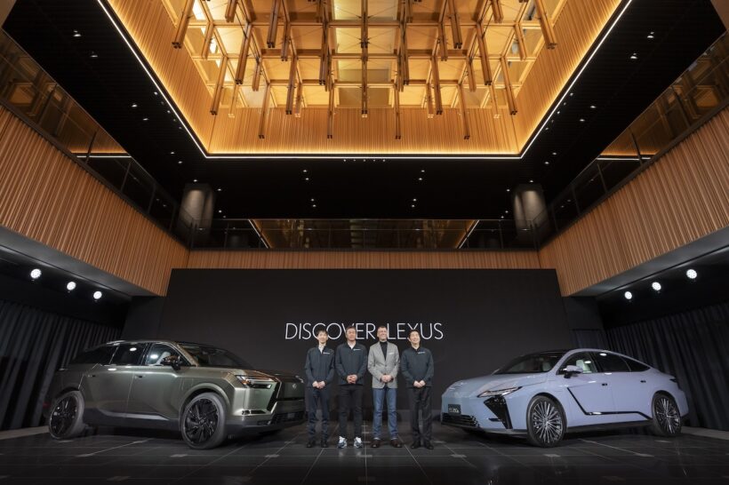 Toyota Technical Center Shimoyamaで開催された、レクサス TZのワールドプレミアイベント。