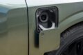 フル電動SUV「レクサス TZ 450e」の給電ポート。
