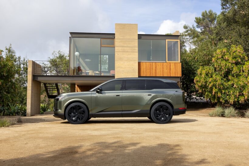 フル電動SUV「レクサス TZ 450e」のエクステリア。