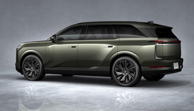 フル電動SUV「レクサス TZ 450e」のエクステリア。