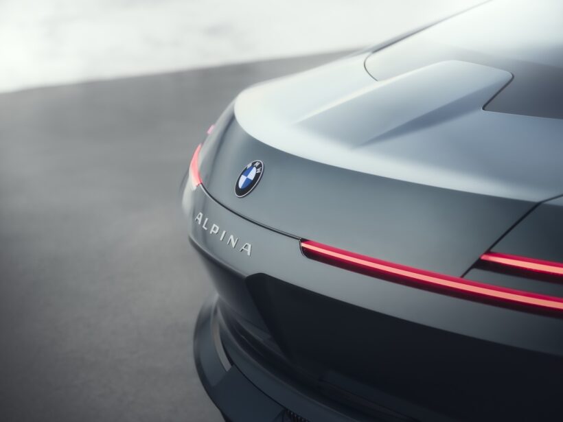 デザインコンセプト「ヴィジョン BMW アルピナ」のエクステリア。