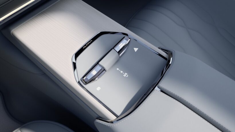 デザインコンセプト「ヴィジョン BMW アルピナ」のインテリア。