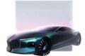 デザインコンセプト「ヴィジョン BMW アルピナ」のデザインスケッチ。