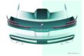デザインコンセプト「ヴィジョン BMW アルピナ」のデザインスケッチ。