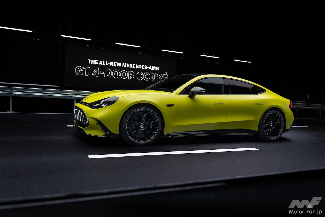 3モーターで最高出力1169馬力を実現フル電動「メルセデス AMG GT 4