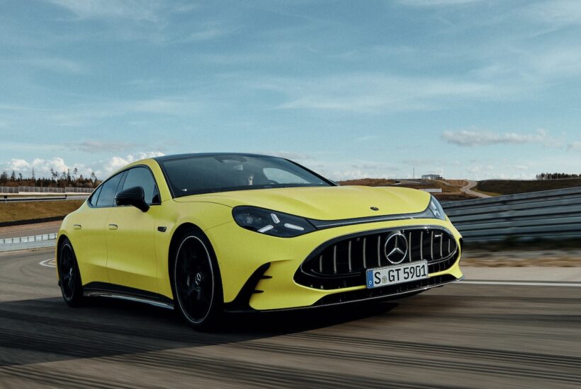 メルセデス AMG は、新型フル電動グランツーリスモ「メルセデス AMG GT 4ドア クーペ」をワールドプレミアした。