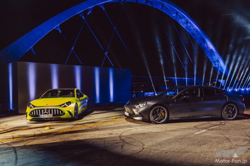 フル電動グランツーリスモ「メルセデス AMG GT 4ドア クーペ」のワールドプレミアイベント。