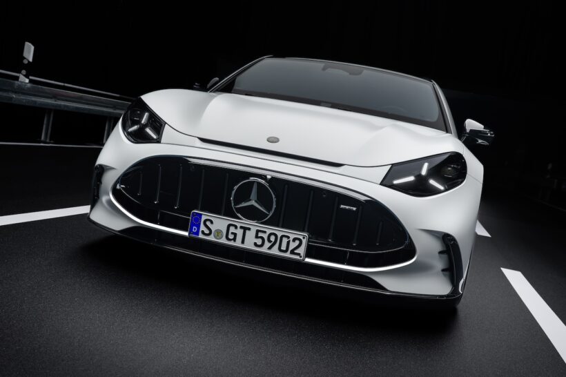 フル電動グランツーリスモ「メルセデス AMG GT 4ドア クーペ」のエクステリア。