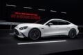 フル電動グランツーリスモ「メルセデス AMG GT 4ドア クーペ」のエクステリア。