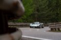 サイバータイヤを履いて走行する、「パガーニ ウトピア ロードスター」。
