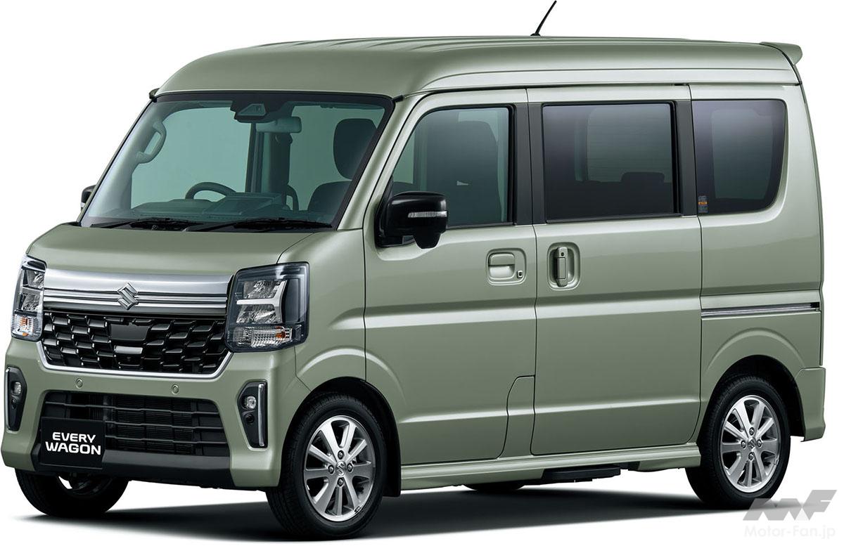 かんかん 平成20年式　エブリィバン 5MT 程度良好 車検付き 軽バン唯一の乗用ワゴンも魅力増で134万3100円〜」遂に来た！待望のNEW