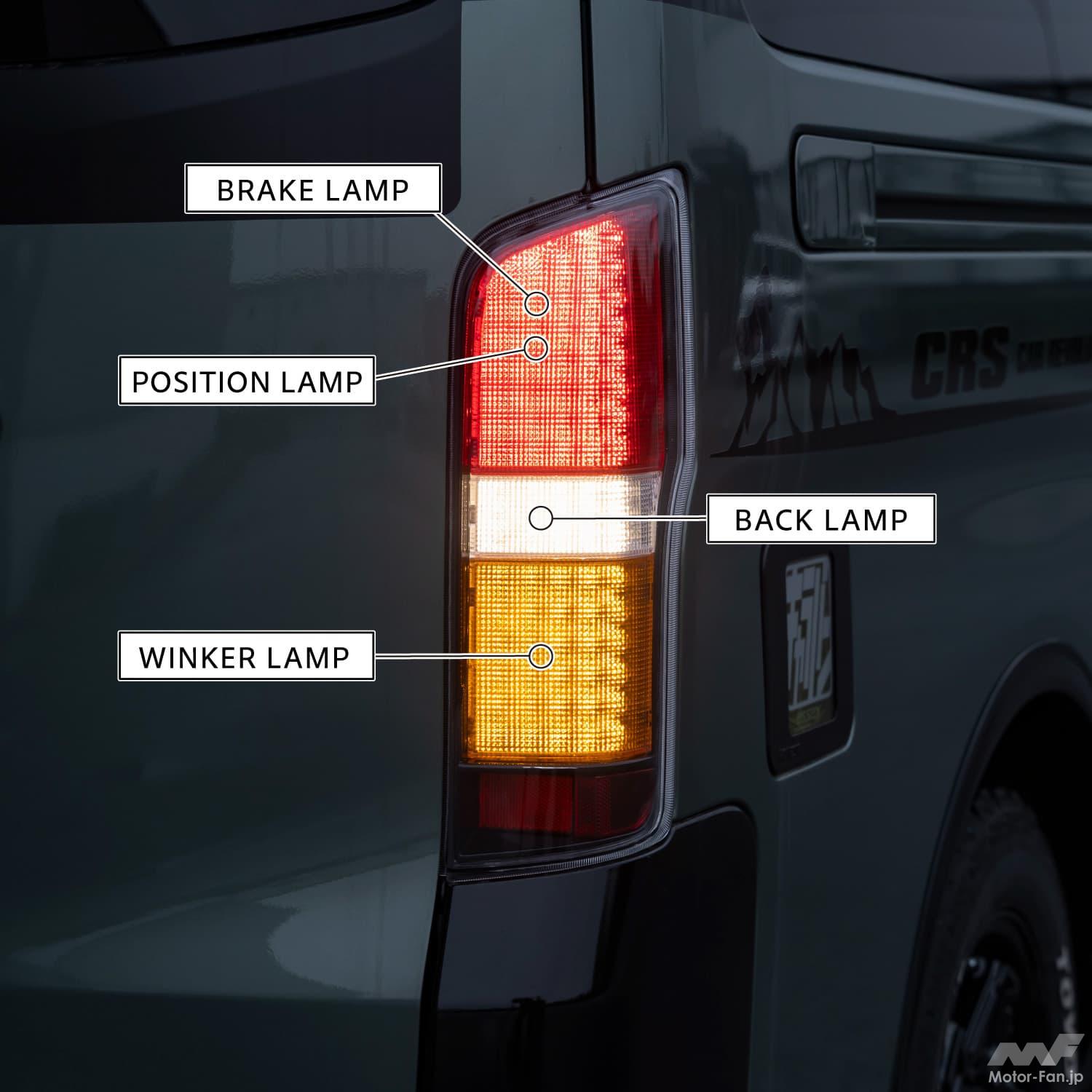 昭和っぽいけど現代的!?」ヴァレンティのE26キャラバン専用LEDテールは