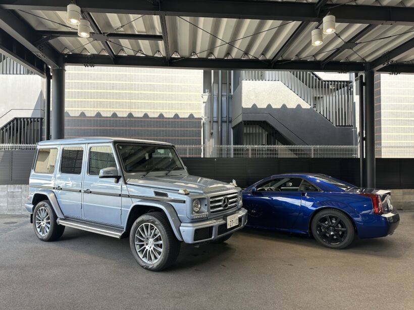 「メルセデス・ベンツGクラス」と「キャデラック XLR」