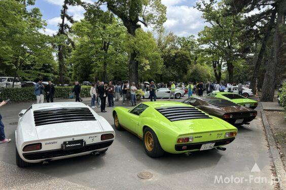 京都スポーツカー＆スーパーカー・ヘリテージ・ギャザリング＆パレードにて