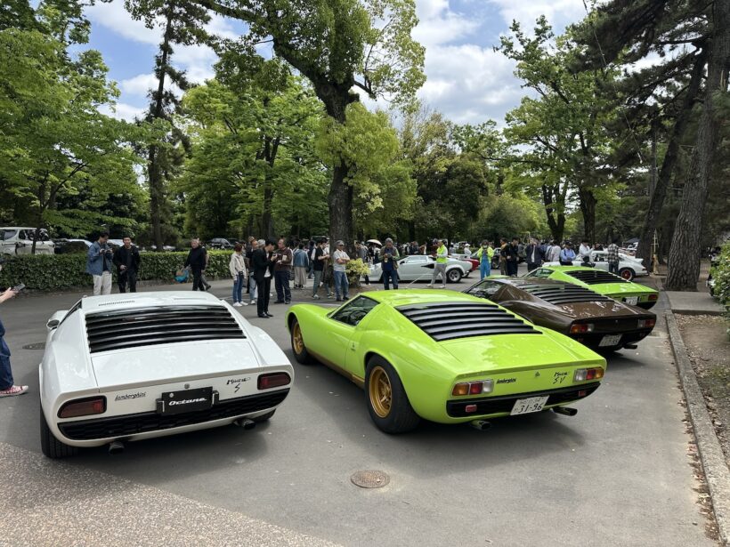 京都スポーツカー＆スーパーカー・ヘリテージ・ギャザリング＆パレードにて