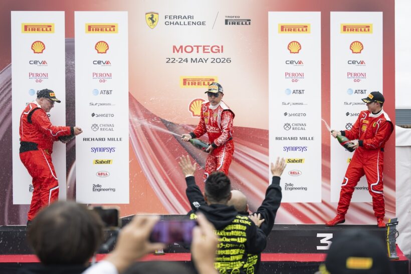 コッパ・シェルクラス予選2位から優勝したNaoryu