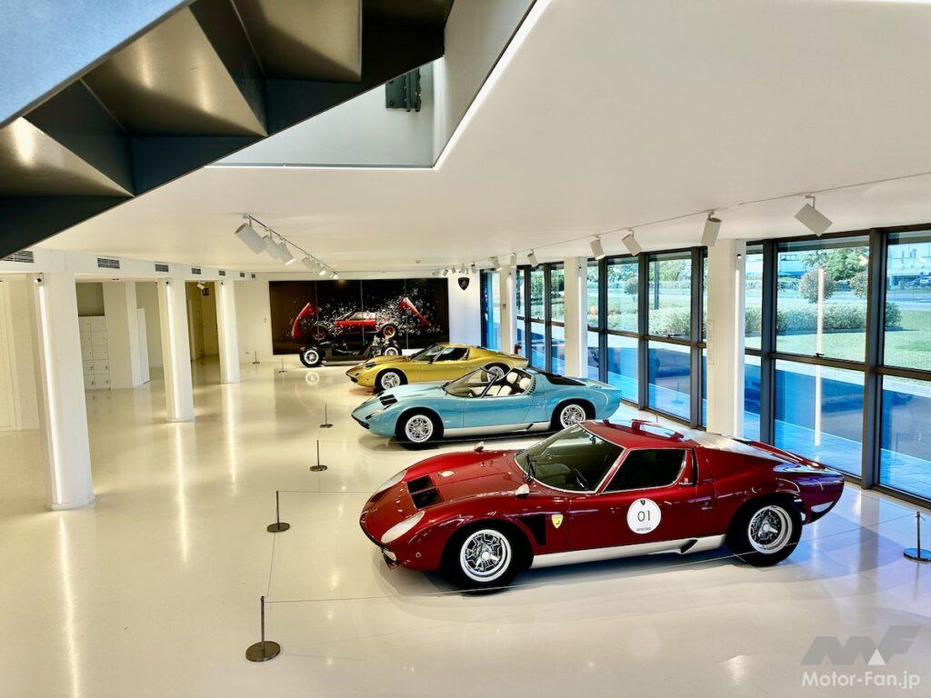 ランボルギーニミュージアムの特別展示「ミウラの60周年」