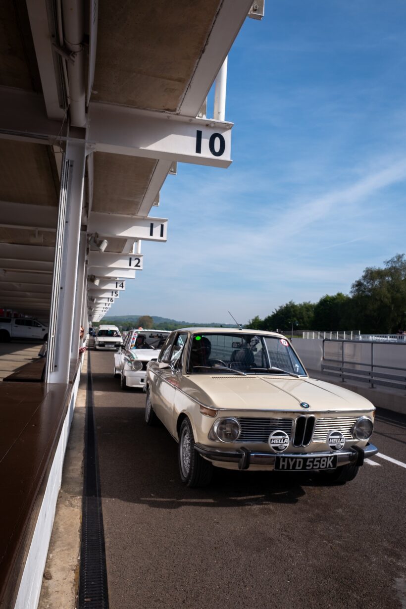 グッドウッドで開催されるレトロ・ライド（Retro Rides）。