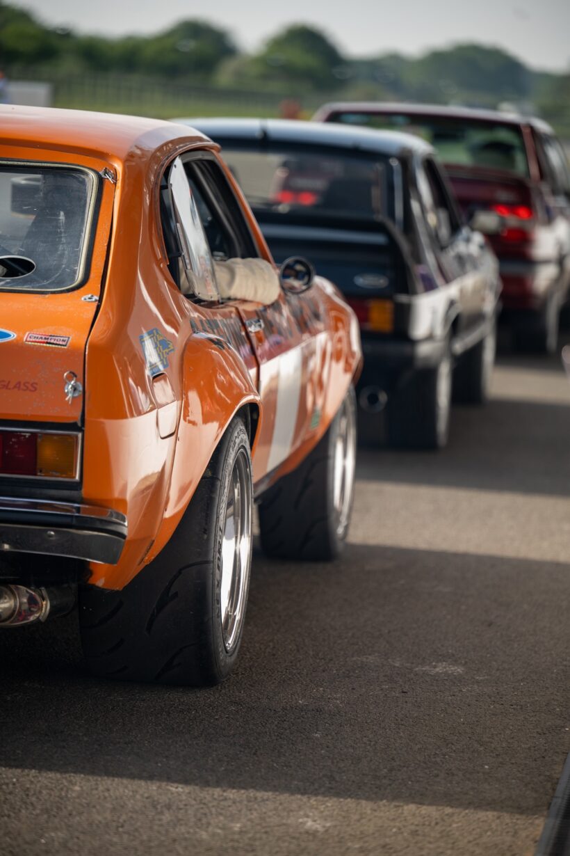 グッドウッドで開催されるレトロ・ライド（Retro Rides）。