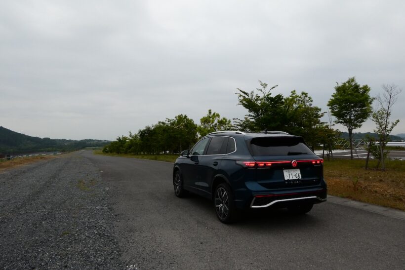 「TDI 4MOTION R-Line」のリヤまわり