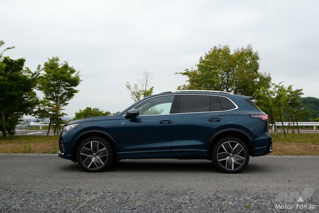 「TDI 4MOTION R-Line」のサイドビュー