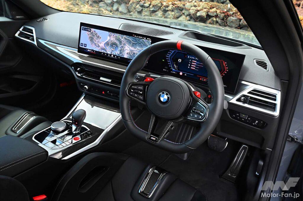 第2世代となる現行M2は、ボディが大型化するとともにAWDとなったM3／M4に代わる、Mモデルの根源的な価値を受け継ぐクルマとしていま注目が集まる。試乗車は本文にあるMレーストラックパッケージなどのオプションを装着、総額1341万9000円の個体。タイヤサイズは前275/35R19、後285/30R20で、銘柄はミシュラン・パイロットスポーツカップ2だ。