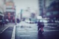 雨の中の運転者目線