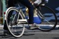 街中の自転車