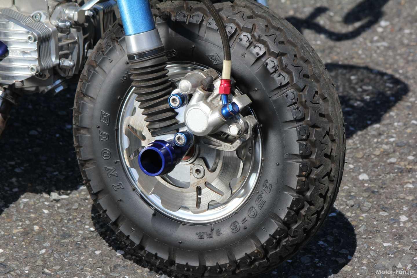 6インチでディスク化!?」小さくて可愛い4Lモンキー、でも中身は111ccの