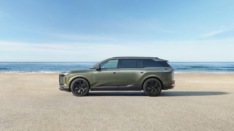 フル電動SUV「レクサス TZ 450e」のエクステリア。