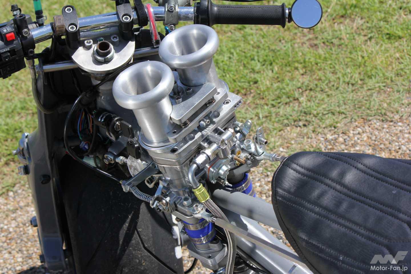 四輪用ダウンドラフトを125ccで!?】ZX-12Rホイールまで投入した“過剰