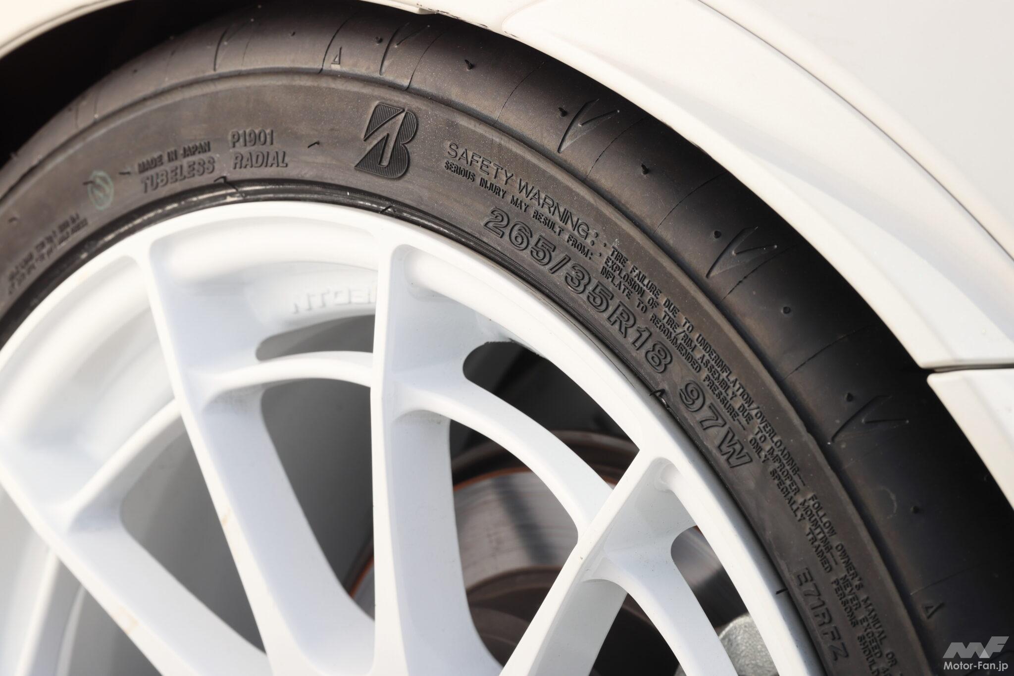 265/35R18が履けるZN8/ZD8専用ホイール「ENKEI NT03RR Type SS」 純正