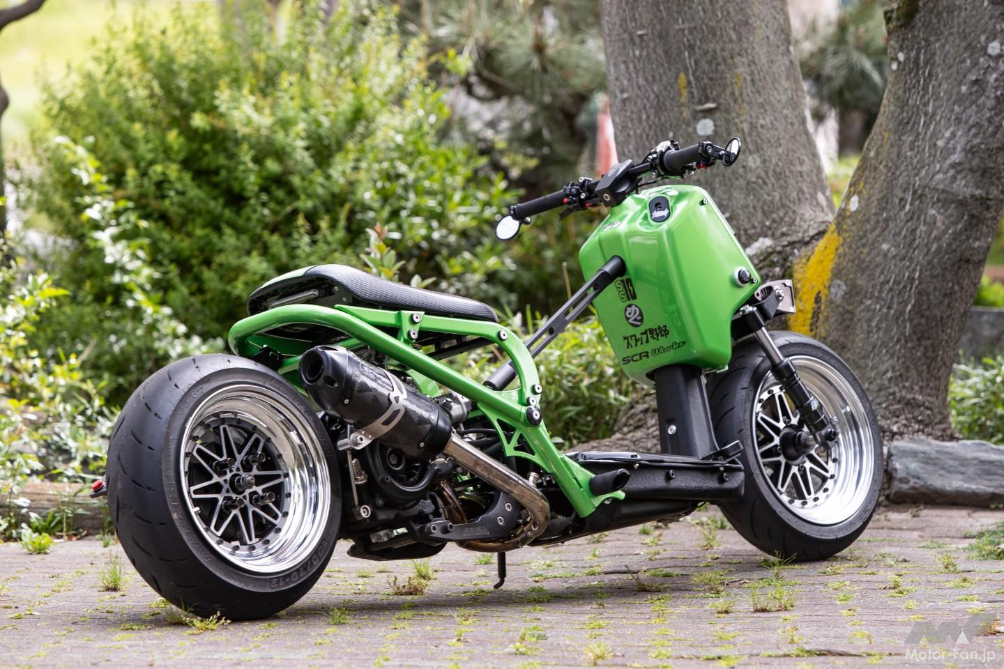 ズーマーなのにシグナスXエンジン!? しかも220cc！ “低くて速い” 北米